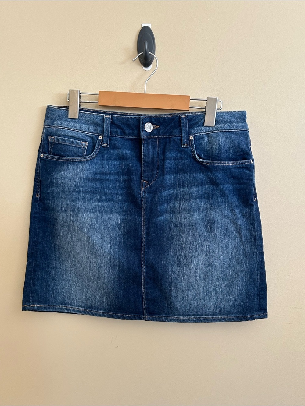 Mavi Dark Blue Rita Denim Mini Skirt